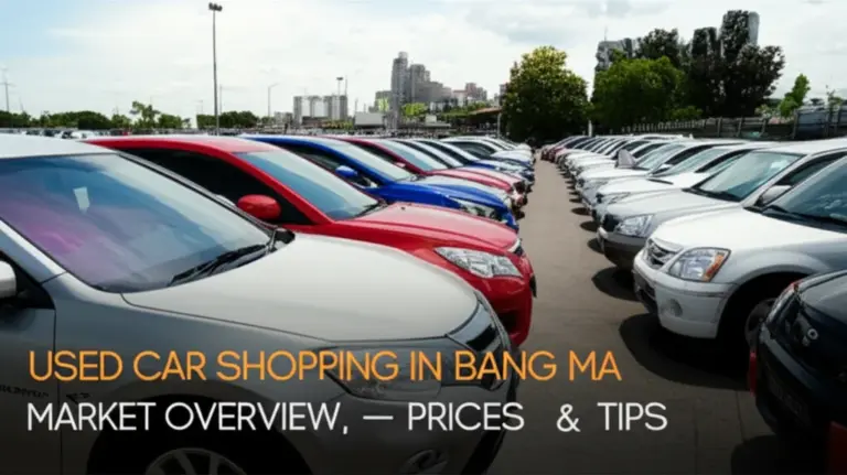 ทำไมควรเลือกซื้อรถมือสองในเขตบางนา — ภาพรวมตลาด ราคาเฉลี่ย และข้อควรรู้ก่อนเริ่มหา