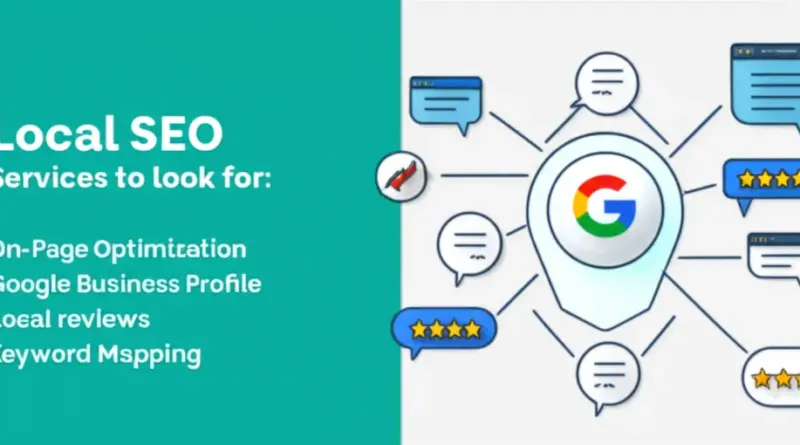 บริการ SEO ท้องถิ่นที่ควรมองหา: On‑page, Google Business Profile, รีวิวท้องถิ่น และการสร้างแผนที่คำค้นหา
