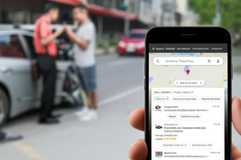 วิธีค้นหาอู่ซ่อมรถในทุ่งครุที่เชื่อถือได้ด้วยรีวิว แผนที่ Google Maps และคำแนะนำจากชุมชนท้องถิ่น