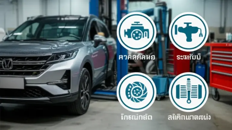 ทำความเข้าใจเจตนาการค้นหาและประเภทบริการที่อู่ในเขตคันนายาวมักให้ (เช่น ซ่อมเครื่องยนต์ เบรค ช่วงล่าง น้ำยาหล่อเย็น)