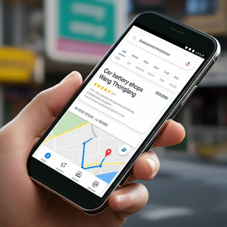 วิธีค้นหาร้านแบตเตอรี่ใกล้คุณในวังทองหลาง: รีวิวร้าน บริการเคลื่อนที่ ราคากลาง และแผนที่เดินทาง
