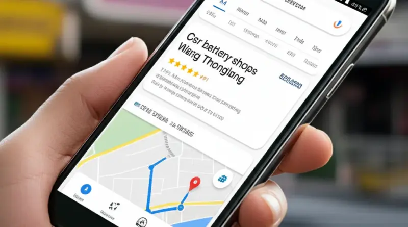 วิธีค้นหาร้านแบตเตอรี่ใกล้คุณในวังทองหลาง: รีวิวร้าน บริการเคลื่อนที่ ราคากลาง และแผนที่เดินทาง