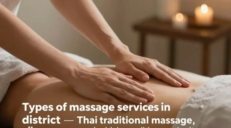 ทำความเข้าใจประเภทบริการนวดในเขตประเวศ (นวดแผนไทย, นวดน้ำมัน, นวดเพื่อสุขภาพ) และเหมาะกับอาการใดบ้าง