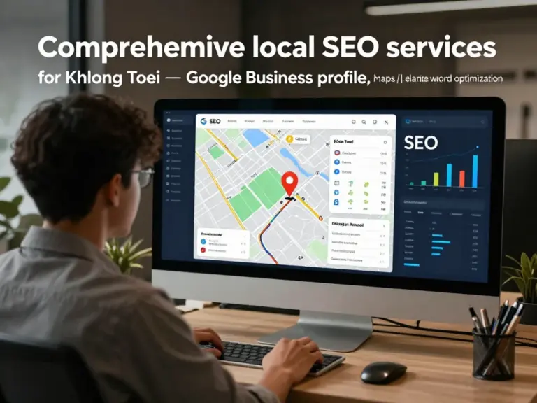 บริการ Local SEO ครบวงจรสำหรับคลองเตย: การปรับปรุง Google My Business, แผนที่, และการเพิ่มคีย์เวิร์ดเชิงพื้นที่