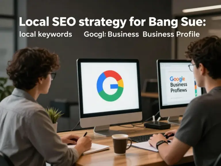 กลยุทธ์ Local SEO สำหรับบางซื่อ: การทำคีย์เวิร์ดท้องถิ่น, Google Business Profile, รีวิว และการอ้างอิงท้องถิ่น