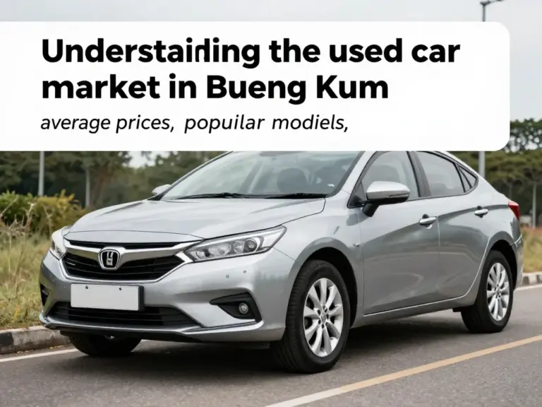 ทำความเข้าใจตลาดรถมือสองในเขตบึงกุ่ม: ราคาเฉลี่ย รุ่นยอดนิยม และแหล่งซื้อขายทั้งเต็นท์รถและออนไลน์