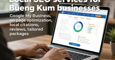 บริการ SEO ท้องถิ่นสำหรับธุรกิจในเขตบึงกุ่ม — บริการหลัก (Google My Business, On-page, Local citations, รีวิว) และแพ็กเกจที่เหมาะสม