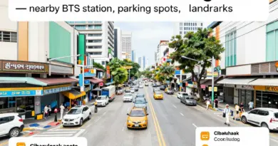 พิกัดและการเดินทางในเขตจตุจักร — ใกล้สถานีรถไฟฟ้า จุดจอดรถ สถานที่สำคัญ และแผนที่ร้านยอดนิยม