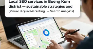 รับทำ SEO เขตบึงกุ่ม: เคล็ดลับการเลือกและบริการที่ช่วยเพิ่มอันดับท้องถิ่นอย่างยั่งยืน