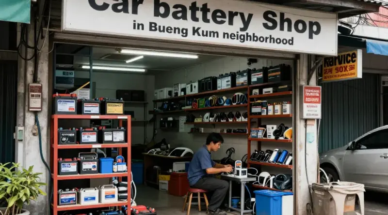 ร้านแบตเตอรี่รถยนต์ในบึงกุ่มมีบริการอะไรบ้างและร้านไหนน่าเชื่อถือที่สุด