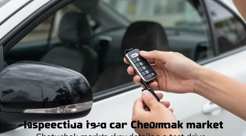 วิธีตรวจสภาพรถมือสองก่อนซื้อในจตุจักร — เช็ครายละเอียดสำคัญและการทดสอบขับจริง