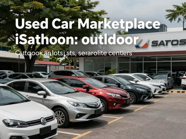 สถานที่ซื้อ-ขายรถมือสองในสาทร: เต็นท์รถ ดีลเลอร์ศูนย์บริการ และช่องทางออนไลน์ที่เชื่อถือได้