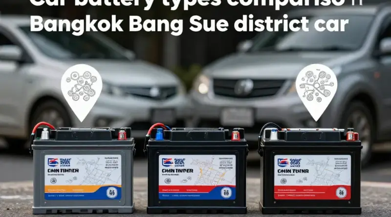 แบตเตอรี่รถยนต์คืออะไร ควรเลือกชนิดไหนสำหรับรถในเขตบางซื่อ