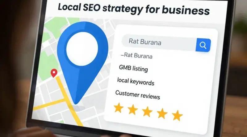 กลยุทธ์ Local SEO สำหรับธุรกิจในราษฎร์บูรณะ: GMB, คีย์เวิร์ดเชิงพื้นที่ และรีวิวลูกค้า