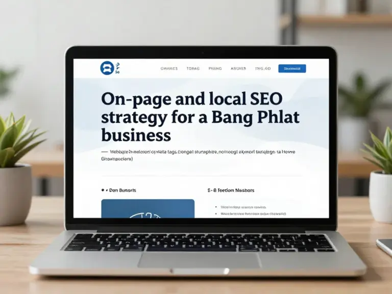 กลยุทธ์ On-Page & Local SEO สำหรับธุรกิจในบางพลัด (การปรับหน้าเว็บ เมตาแท็ก โครงสร้างเนื้อหา และการใช้คีย์เวิร์ดระยะยาวเช่น “รับทำ SEO ร้านอาหารบางพลัด”)