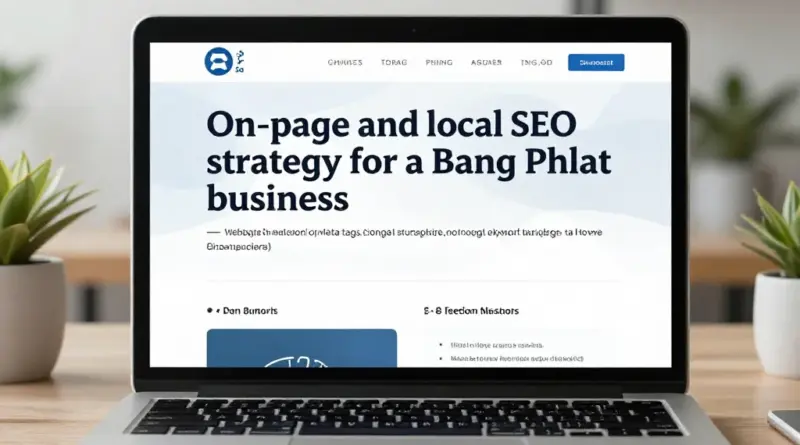 กลยุทธ์ On-Page & Local SEO สำหรับธุรกิจในบางพลัด (การปรับหน้าเว็บ เมตาแท็ก โครงสร้างเนื้อหา และการใช้คีย์เวิร์ดระยะยาวเช่น “รับทำ SEO ร้านอาหารบางพลัด”)