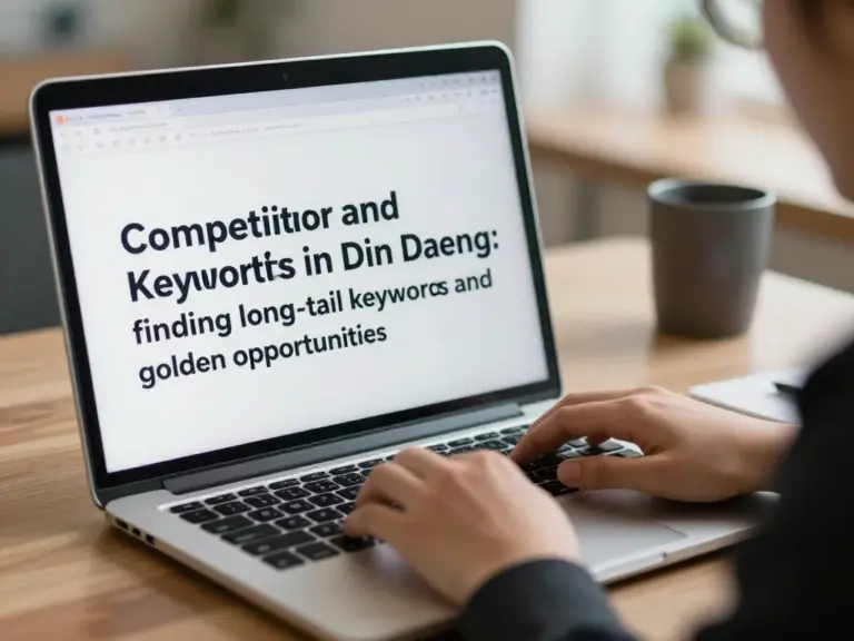 การวิเคราะห์คู่แข่งและคำค้นหาในเขตดินแดง: วิธีหา Long-tail keywords และโอกาสทอง