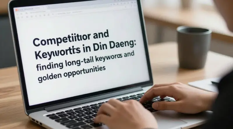 การวิเคราะห์คู่แข่งและคำค้นหาในเขตดินแดง: วิธีหา Long-tail keywords และโอกาสทอง
