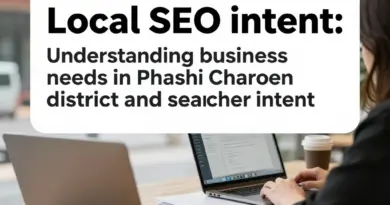 ทำความเข้าใจความต้องการของธุรกิจในเขตภาษีเจริญและเจตนาผู้ค้นหา (Local SEO Intent)