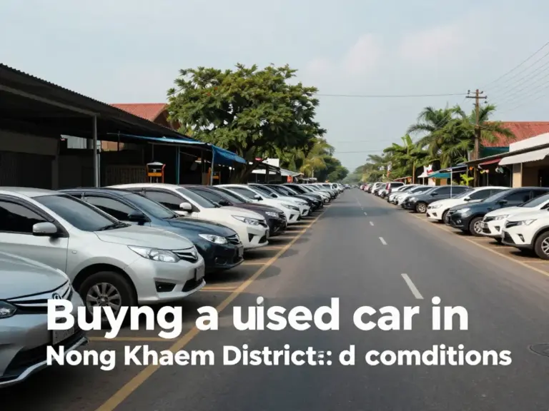 ทำไมควรซื้อรถมือสองในเขตหนองแขม: ตลาด สภาพถนน และข้อดี-ข้อควรระวัง