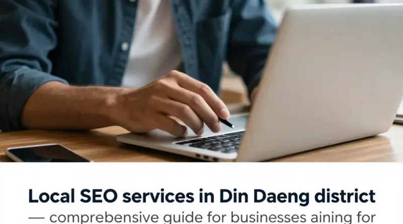 รับทำ SEO เขตดินแดง: คู่มือครบจบสำหรับธุรกิจท้องถิ่นที่ต้องการขึ้นหน้าแรก