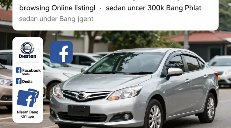 วิธีค้นหาและคัดกรองรถมือสองใกล้คุณ (บางพลัด): ใช้ประกาศออนไลน์ กลุ่ม Facebook เต็นท์รถ และตัวแทน พร้อมเทคนิคค้นหา Long-tail เช่น “รถมือสองนิสสัน บางพลัด” และ “รถเก๋งมือสองงบ 3 แสน บางพลัด”