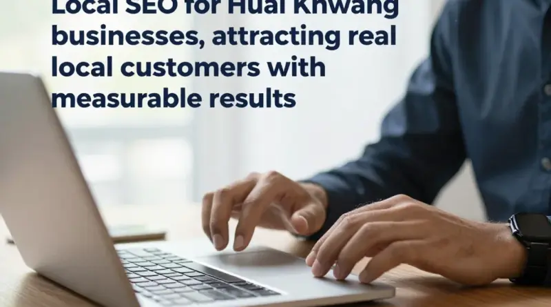 รับทำ SEO เขตห้วยขวาง เพิ่มลูกค้าในพื้นที่จริงด้วยกลยุทธ์ Local SEO ที่วัดผลได้