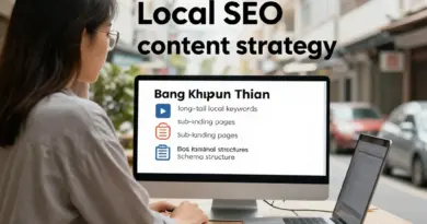 กลยุทธ์คอนเทนต์และคีย์เวิร์ดเชิงพื้นที่สำหรับบางขุนเทียน: Long-tail keywords, หน้า Landing Page ย่อย และโครงสร้าง Schema
