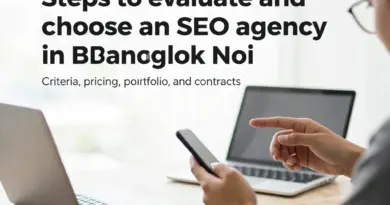 ขั้นตอนการประเมินและเลือกเอเจนซี่รับทำ SEO ในบางกอกน้อย: เกณฑ์ ราคา ผลงาน และสัญญา