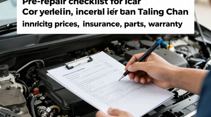 คำถามก่อนนำรถเข้าอู่ในเขตตลิ่งชัน — ตรวจเช็คราคา ประกัน ชิ้นส่วน และการรับประกันงานซ่อม