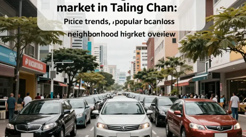 ทำความเข้าใจตลาดรถมือสองในเขตตลิ่งชัน: แนวโน้มราคา ยี่ห้อยอดนิยม และจุดเด่นของย่าน