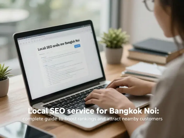 รับทำ SEO เขตบางกอกน้อย: คู่มือฉบับสมบูรณ์เพื่อเพิ่มอันดับและลูกค้าท้องถิ่น