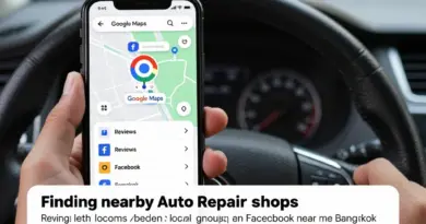 วิธีค้นหาอู่ซ่อมรถใกล้คุณอย่างมีประสิทธิภาพ — ใช้ Google Maps รีวิว เฟซบุ๊ก และกลุ่มท้องถิ่น พร้อมคำค้นแนะนำเช่น “อู่ซ่อมรถใกล้ฉัน บางกอกน้อย”