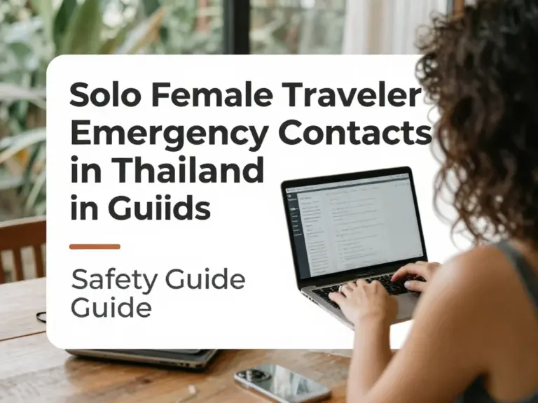 Emergency Contacts in Thailand for Solo Female Travelers: A Practical Safety Guide
