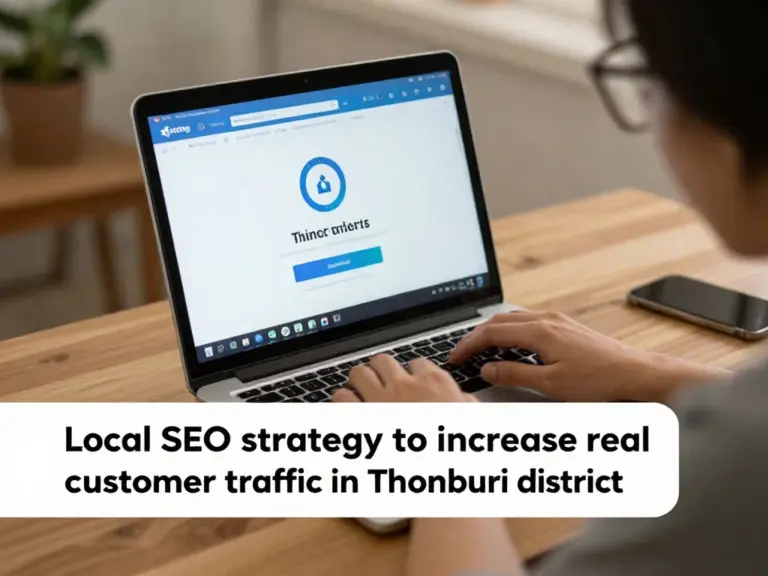รับทำ SEO เขตธนบุรี เพิ่มยอดลูกค้าในพื้นที่จริง ด้วยกลยุทธ์ Local SEO ที่วัดผลได้
