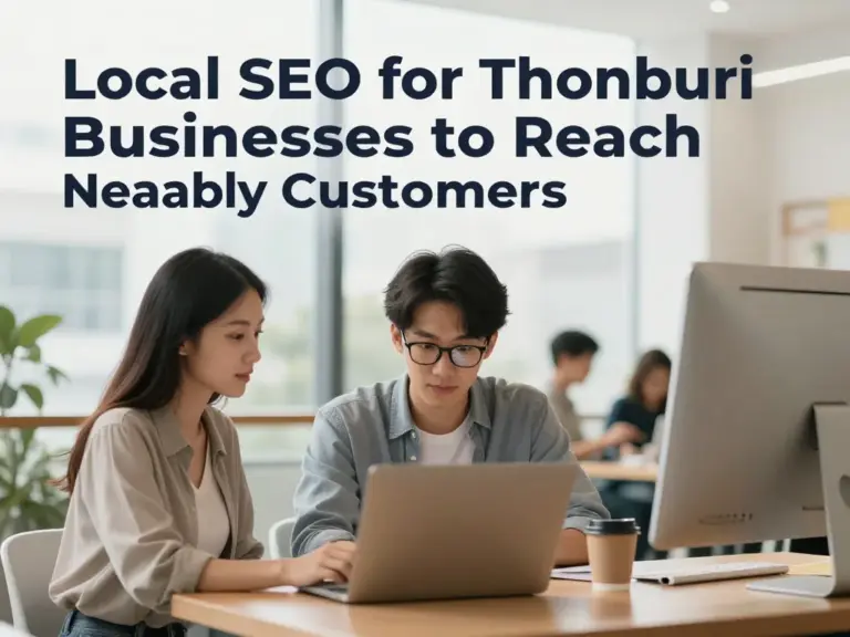 ทำไมธุรกิจในเขตธนบุรีต้องใช้ Local SEO เพื่อเข้าถึงลูกค้าใกล้เคียง