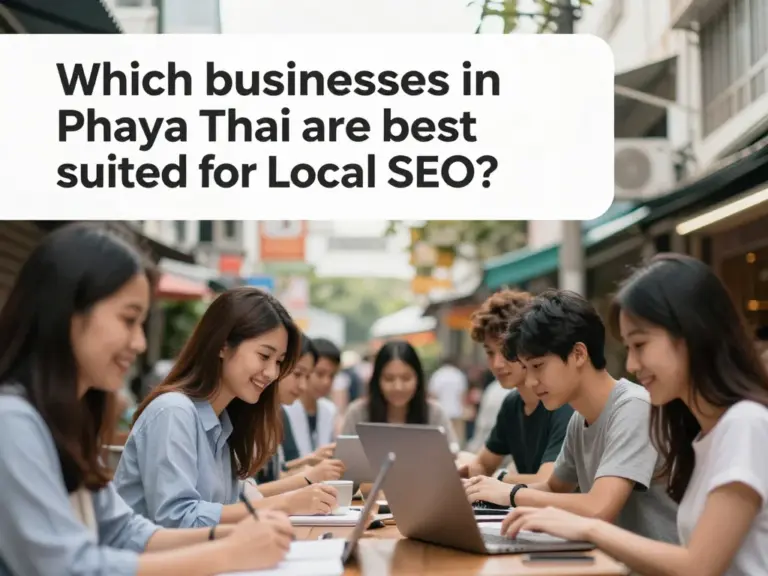 ธุรกิจแบบไหนในพญาไทที่เหมาะกับการทำ Local SEO มากที่สุด