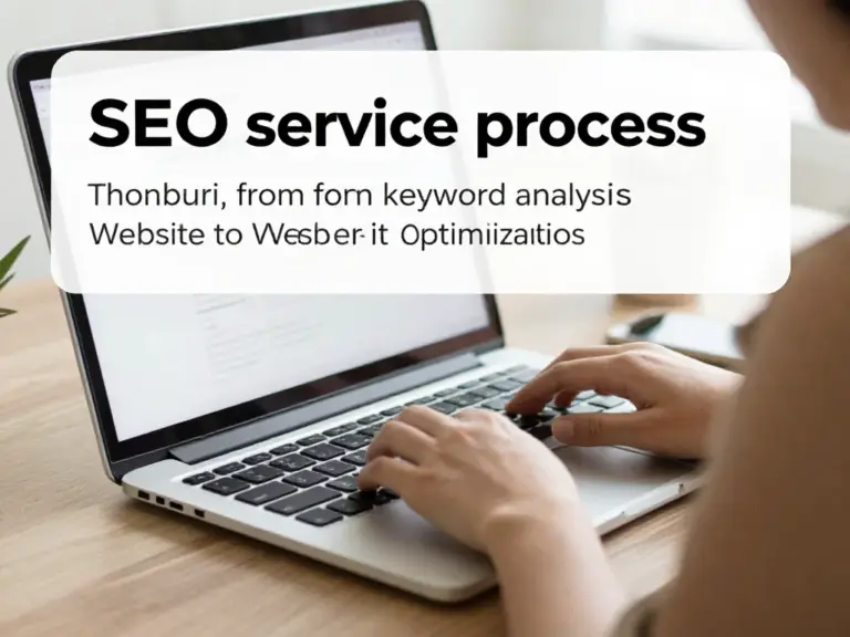 บริการรับทำ SEO เขตธนบุรี ครอบคลุมอะไรบ้าง ตั้งแต่การวิเคราะห์คีย์เวิร์ดจนถึงการปรับหน้าเว็บไซต์