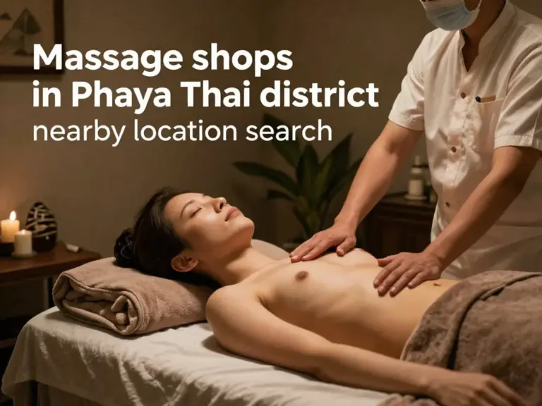 ร้านนวดเขตพญาไทอยู่แถวไหนบ้าง พร้อมวิธีค้นหาร้านใกล้ฉัน