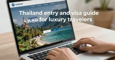 Thailand Entry and Visa Guide for Luxury Travelers