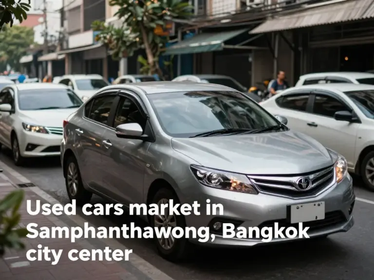 รถมือสอง เขตสัมพันธวงศ์: แหล่งซื้อขายรถคุณภาพ ใจกลางกรุงเทพฯ ที่คนค้นหาจริง