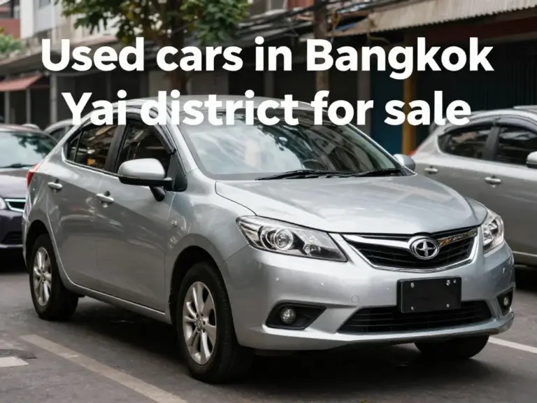 รถมือสองในเขตบางกอกใหญ่มีที่ไหนน่าสนใจบ้าง