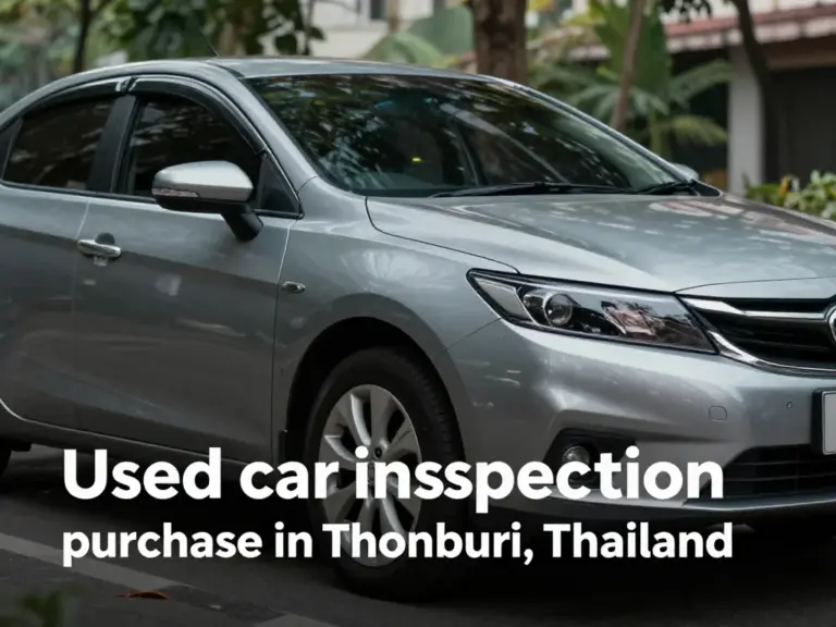 วิธีตรวจสภาพรถมือสองก่อนซื้อในธนบุรี: เช็กอะไรบ้างให้ไม่พลาด