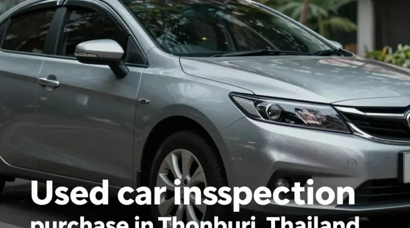วิธีตรวจสภาพรถมือสองก่อนซื้อในธนบุรี: เช็กอะไรบ้างให้ไม่พลาด