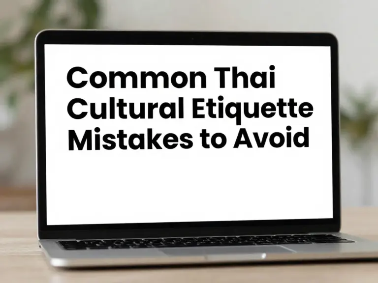 Common Thailand Cultural Etiquette Mistakes Every Traveler Should Avoid