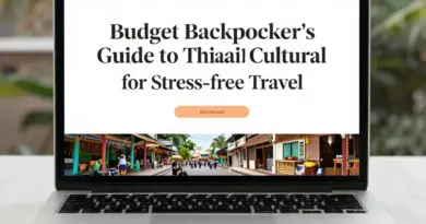 Cultural Etiquette in Thailand: A Budget Backpacker’s Guide to Stress-Free Travel