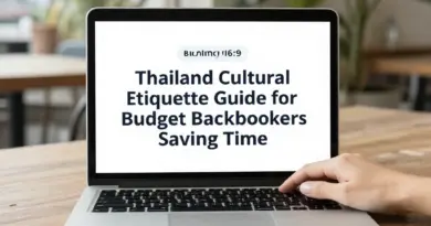 Cultural Etiquette in Thailand: A Budget Backpacker’s Guide to Saving Time