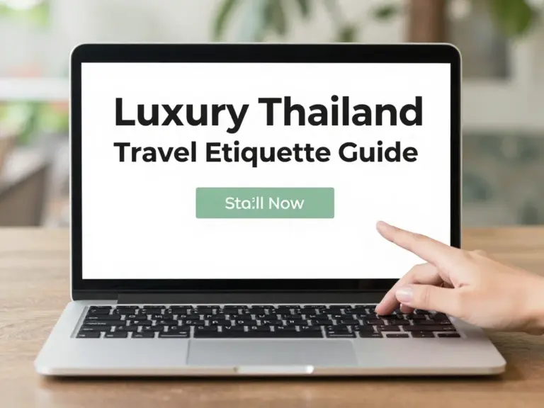 Cultural Etiquette in Thailand for Luxury Travelers: Stay Respectful and Avoid Legal Trouble