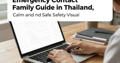 Emergency Contacts in Thailand: A Family Guide to Staying Calm and Safe