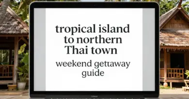 From Koh Samui to Phrae: A Perfect Weekend Getaway Guide